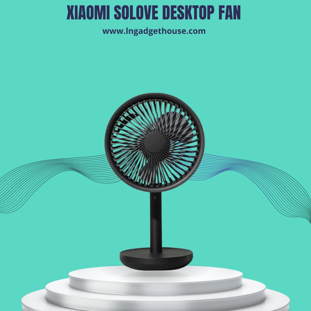 Xiaomi Eco chain Top selling SOLOVE F5 5W USB by Mini Mute Desktop Stand Fan solove f5 5w usb