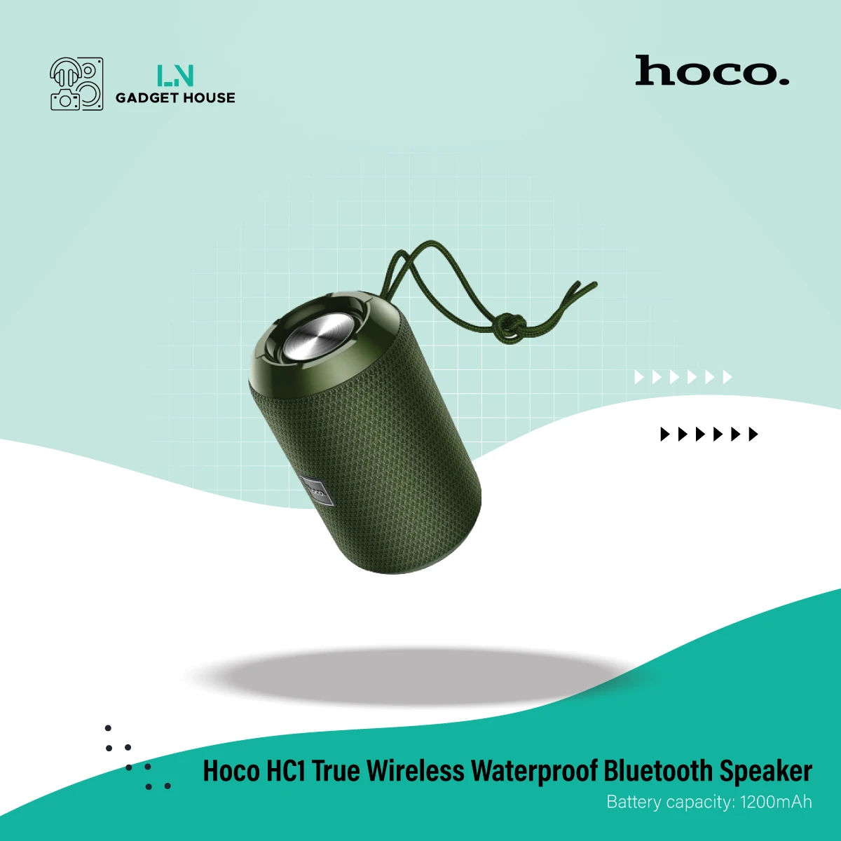 Hoco HC1 True Wireless Waterproof Bluetooth Speaker