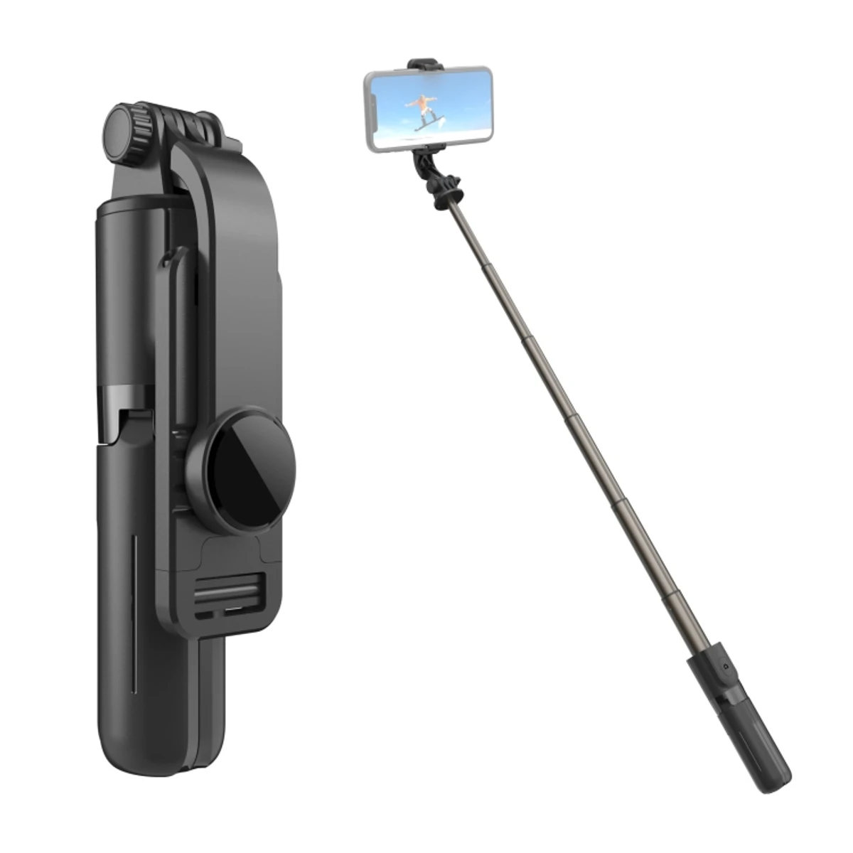 Q07 Bluetooth Selfie Stick And Bluetooth Remote Control (Without Light)