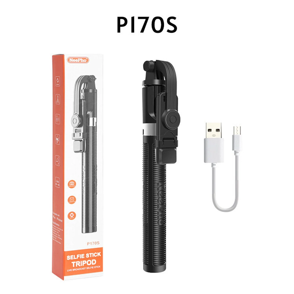 Neepho P170S Bluetooth Wireless Selfie Stick