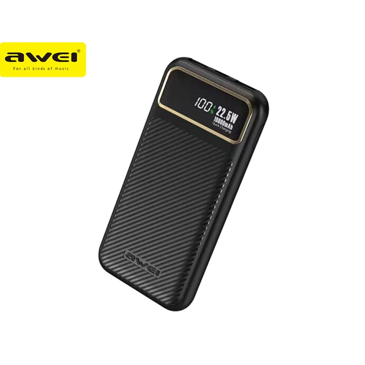 Awei P148K Portable Power Bank 10000 mAh Powerful PD 22.5W Powerbank With Multiple Output Fast Charge External Auxiliary Battery