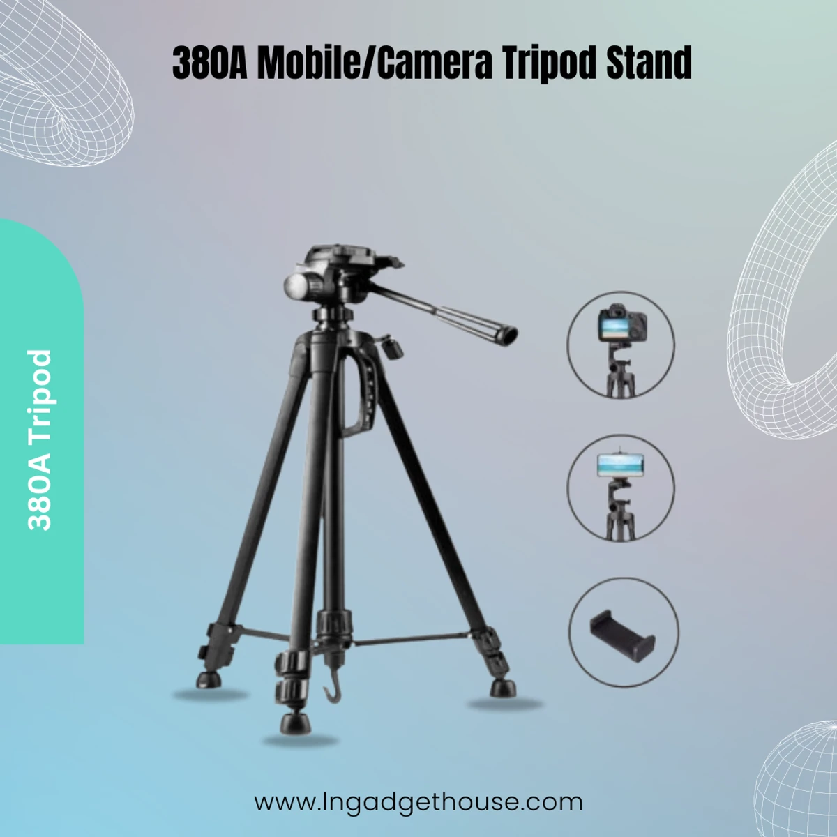 380A Mobile/Camera Tripod Stand