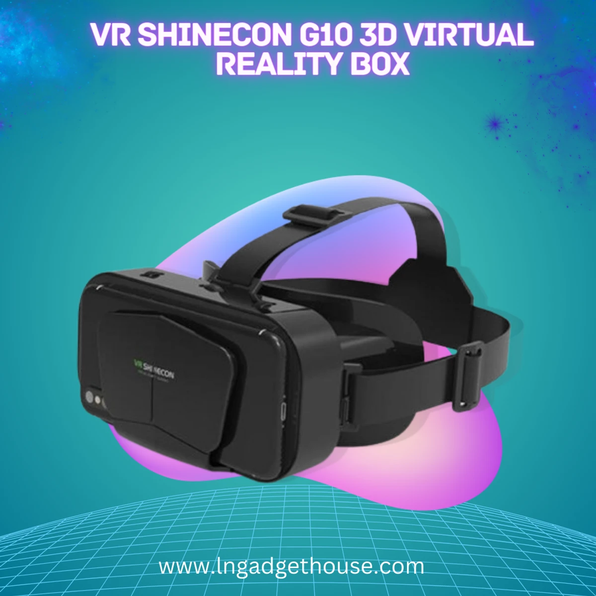 VR Shinecon G10 3D Virtual Reality Box Gaming Glasses Headset Compatibl Metaverse VR Headset