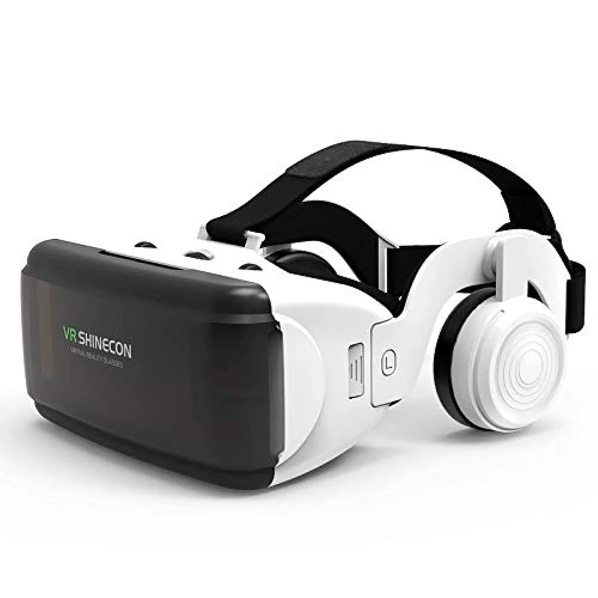 VR SHINECON G06E Mini 3D Glasses Virtual Reality with Headphone