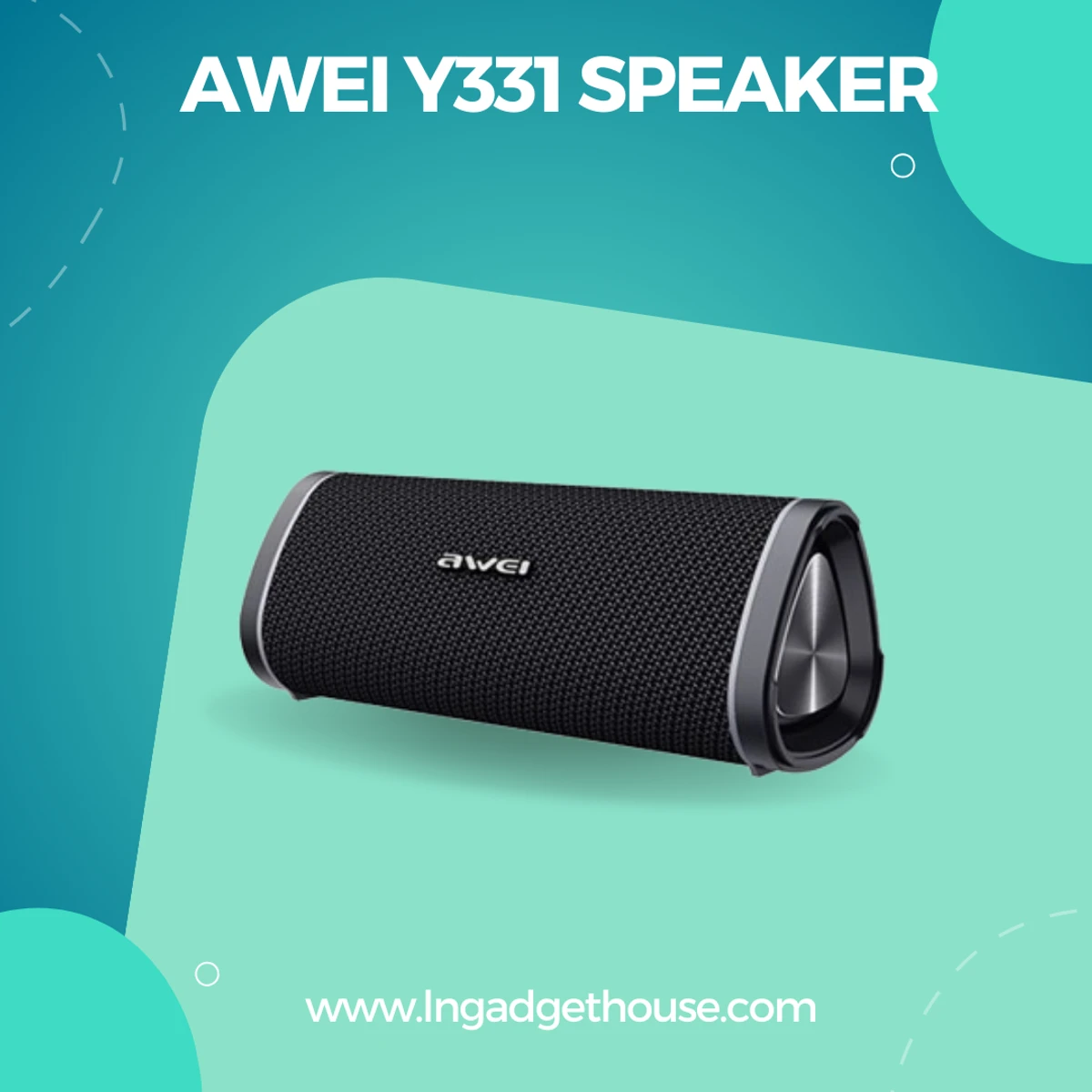 Awei Y331 Stereo Super Bass Wireless Bluetooth Speaker