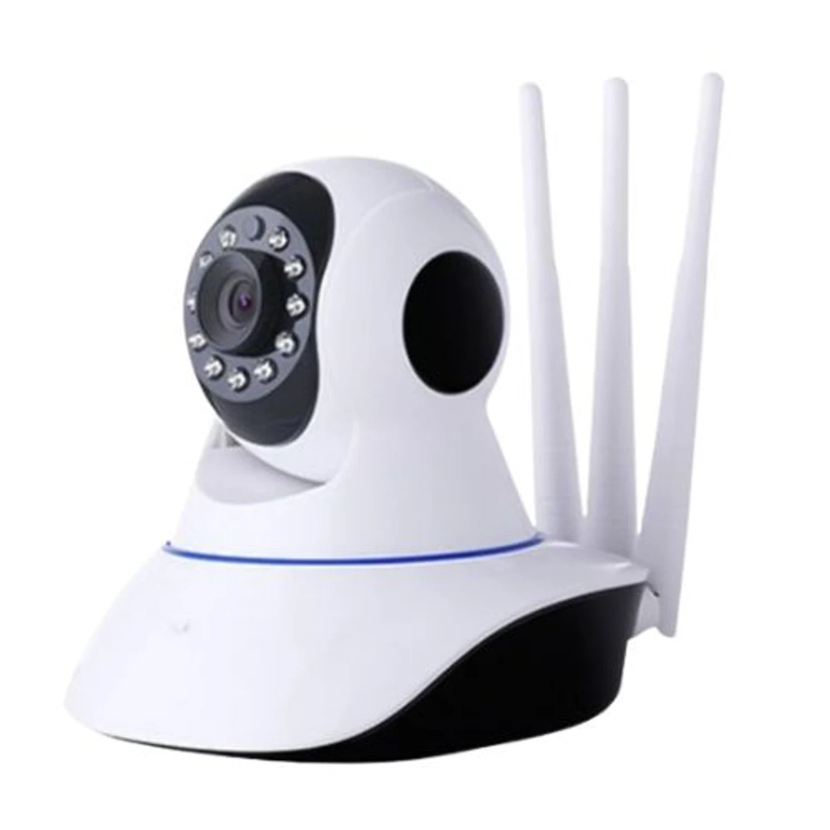 V380 Q5 3 antenna Full HD Robot IP Camera Night Vision Wireless Wifi Camera 2way Audio 360 degree CCTV Camera 2MP HD 1080p SD Card Support