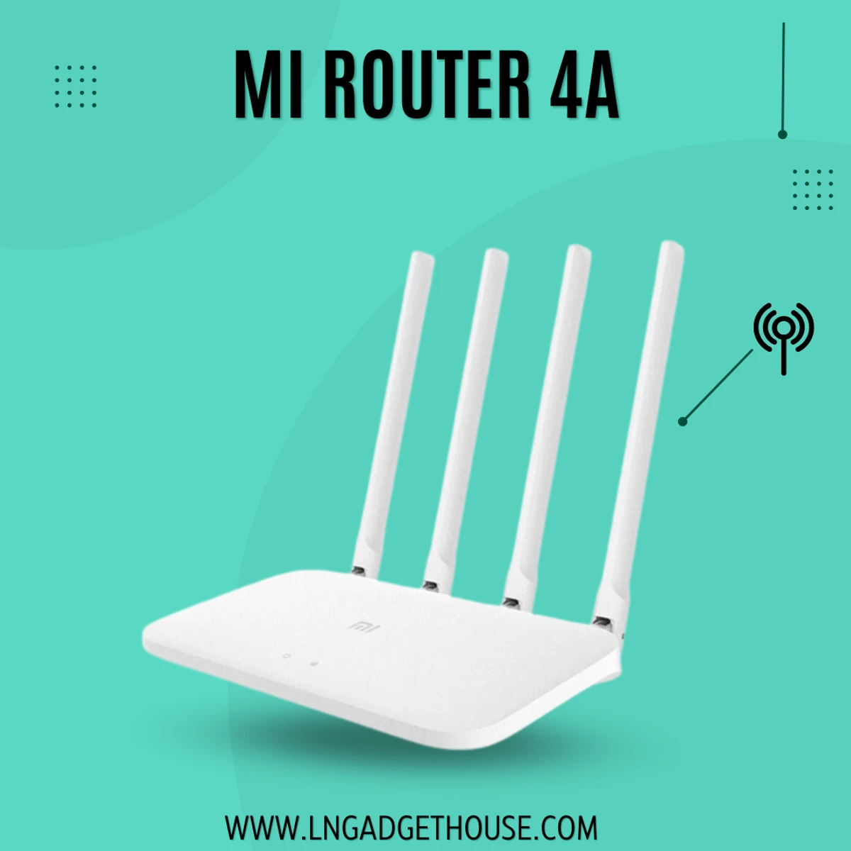 Xiaomi Mi 4A (Regular Edition) 1200Mbps Dual Band Global Version Router