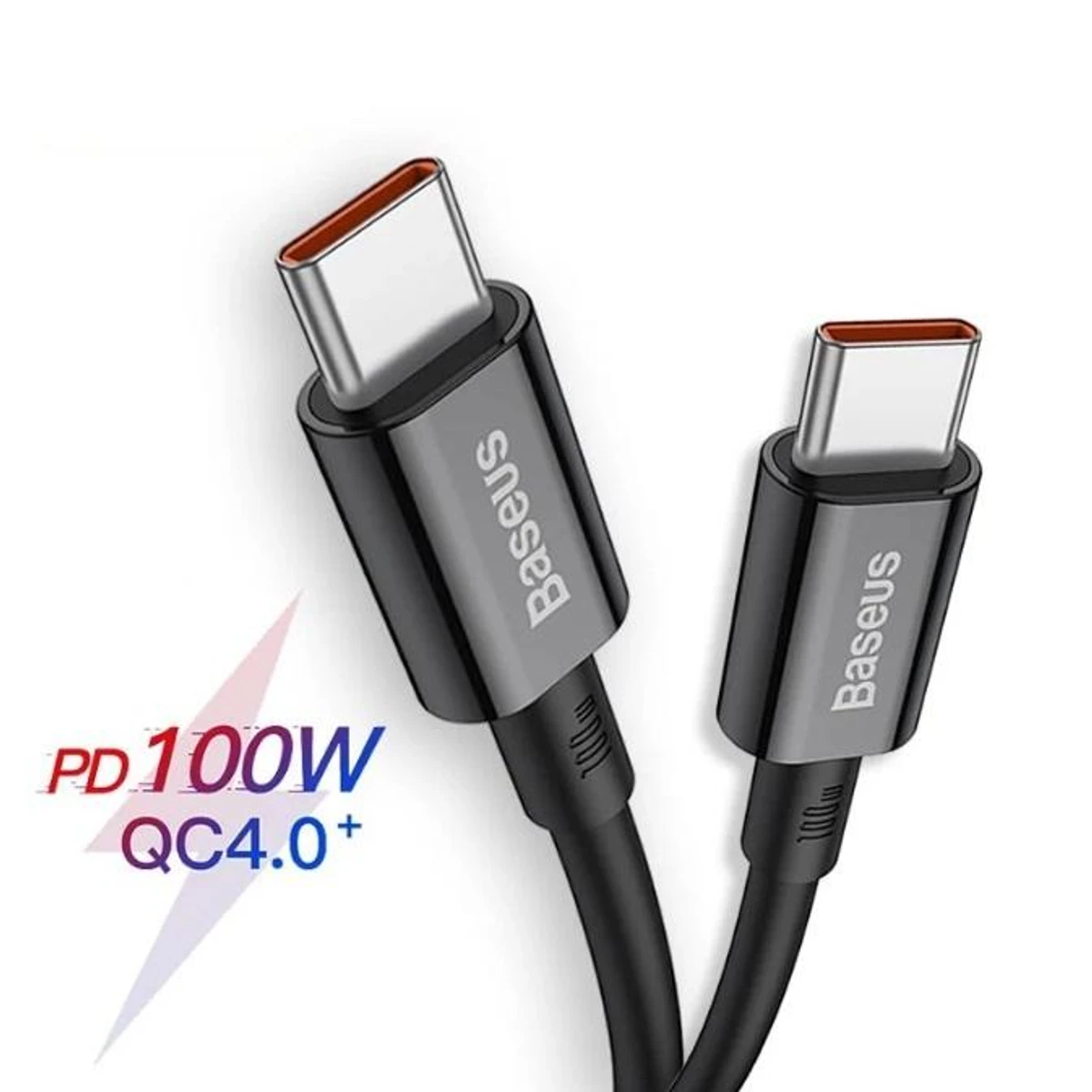 BASEUS SUPERIOR 100W FAST CHARGING TYPE C TO TYPE C CABLE 1M