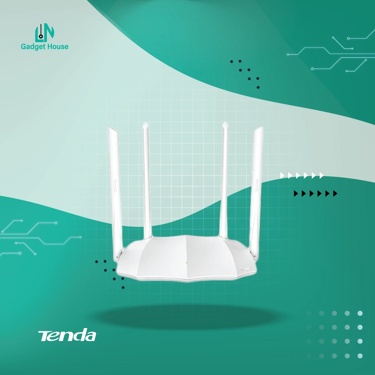 Tenda AC5 AC1200 Smart Dual-Band WiFi Router