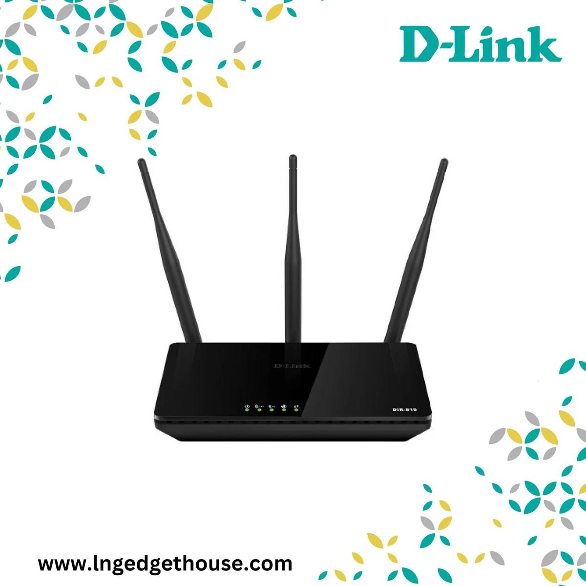 D-Link DIR-816 Wireless AC750 Dual Band Router (3 Antenna)