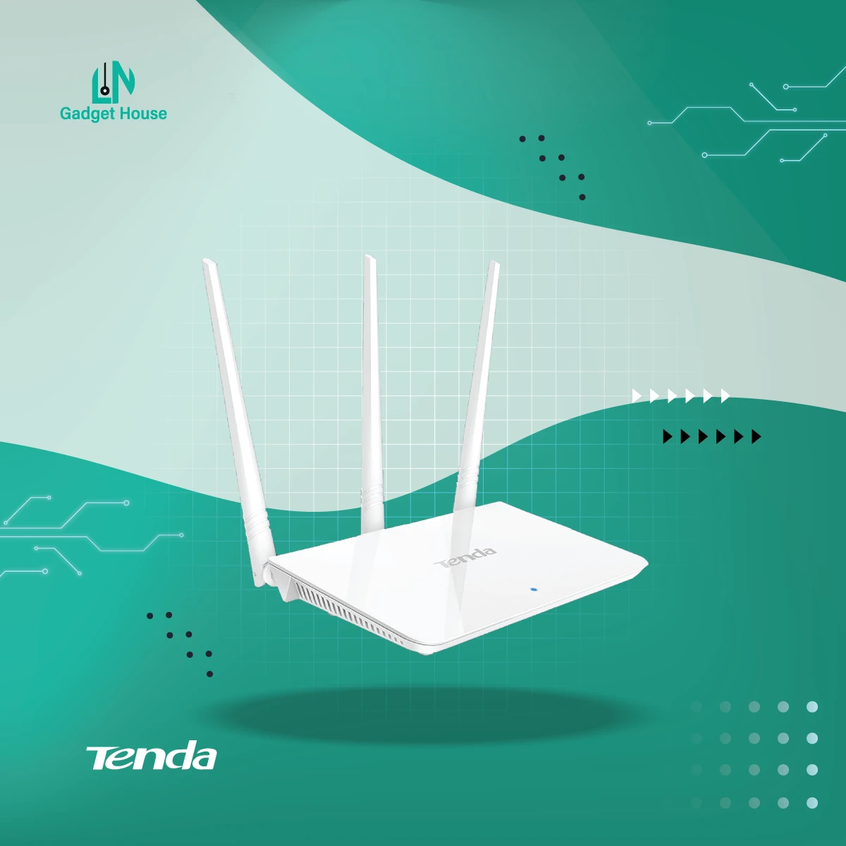 Tenda F3 Wireless Router (300Mbps)