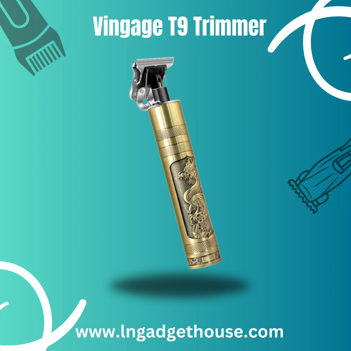 Vintage T9 Hair Rechargeable Hair Trimmer