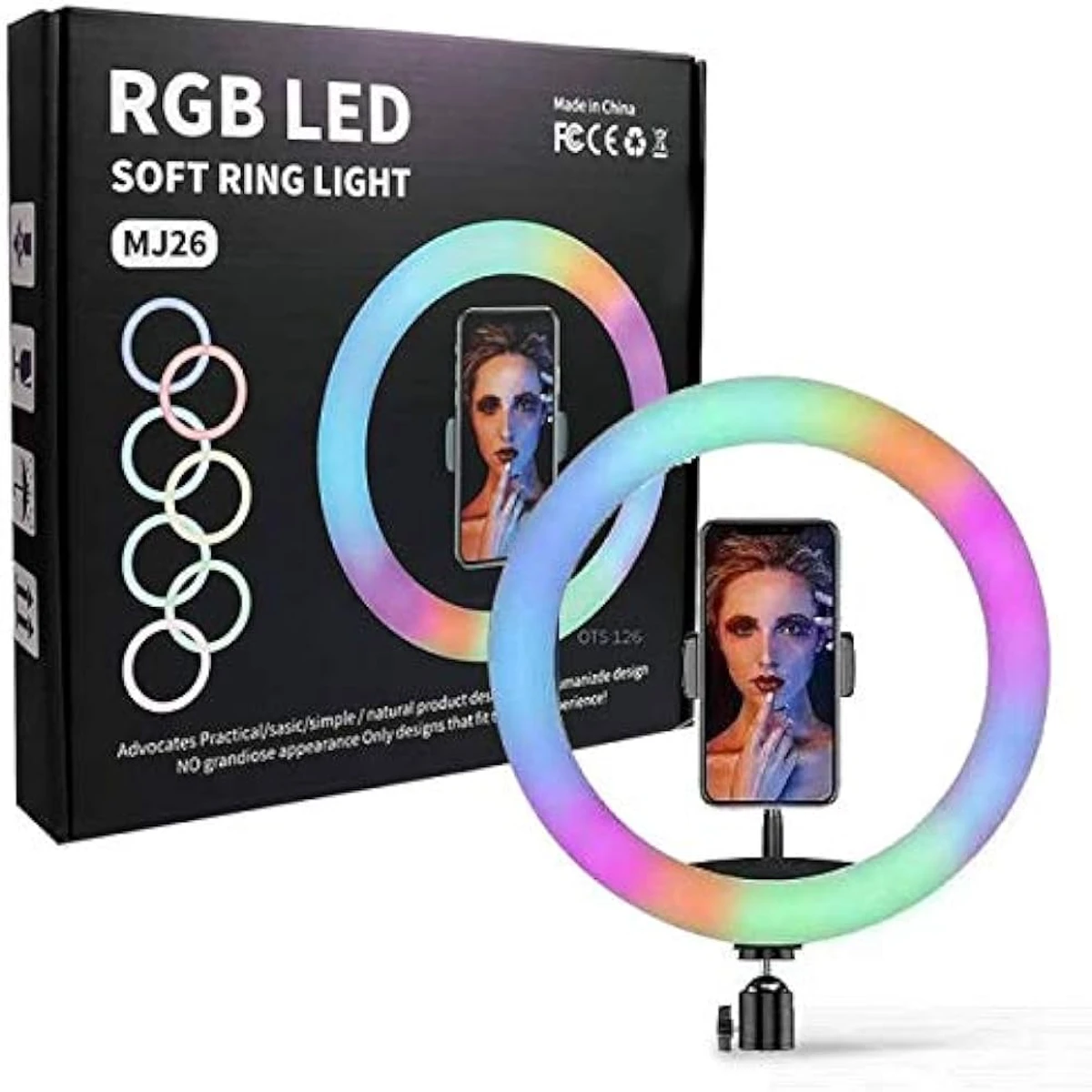 RGB LED Soft Ring Light 26cm (10inches)