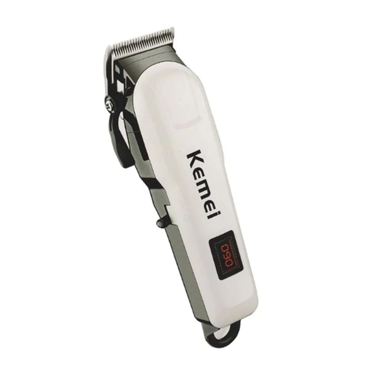 Kemei KM-809A Digital Electric Rechargeable Professional Hair Clipper Trimmer